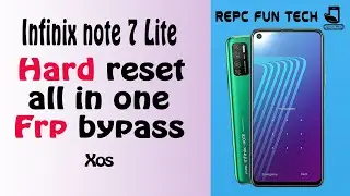 infinix note 7 lite hard reset |infinix note 7 lite frp bypass without pc
