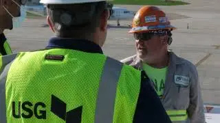 International Airport Expansion with High-Performing Roof Board | Roof Cover Board Installation