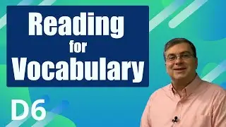 Learn English | Reading for Vocabulary | Level D | Lesson 06 |  Brian Stuart