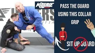 Hand in collar Guard Pass - Killing the sit-up guard