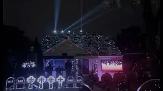 Spooky Scary Skeletons 2023 Halloween Light Show