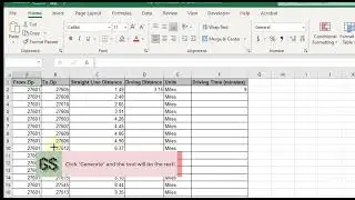 Find Zip Codes In A Radius Using Excel
