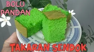 Bolu pandan takar sendok