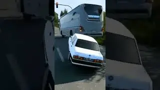 Tofaş kaza anı  (Ets2) ☑️ #short