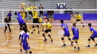 【国スポ近畿2024】少年男子 ３位決定戦　和歌山 vs 兵庫 第２セット　＜男子バレーボール＞