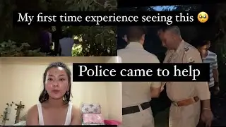 Indian police came at right time 🙏#tibetanvlogger //yangdon la