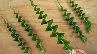 Coconut Leaf Crafts Idea😍Handmade Craft Activities With Real Leaves🌴