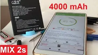 Замена аккумулятора для Xiaomi MIX2 2S  4000 mAh / батарея повышенной емкости