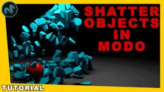How To Break Objects In Modo Using Procedural Shatter