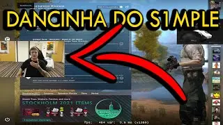 Olha a dancinha do s1mple HAHAHA