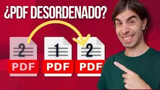 Cómo ORDENAR un PDF | ORDENAR PÁGINAS y ORGANIZAR en PDF