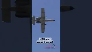 A-10 Demo pilot Lindsay MAD Johnson at the MacDill AFB Airshow.