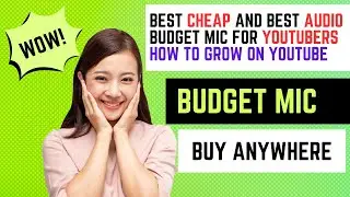 Best Cheap and Best Audio Budget Mic for YouTubers | How to Grow on YouTube | #boyamic #cmpletech
