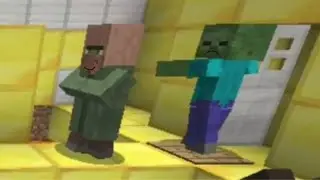 ЖИТЕЛЬ УБЕГАЕТ ОТ ЗОМБИ И УМИРАЕТ (feat.minecraft)
