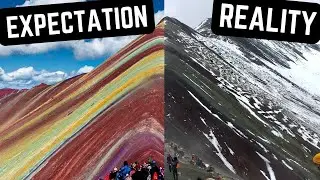 Rainbow Mountain - NOT what we expected but WORTH THE VISIT?!