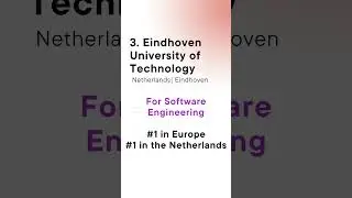 Top 5 Universities for Software Engineering.