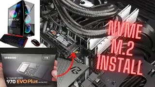 NVME M.2 Install on IBUYPOWER BB973 - BIOS & PARTITION