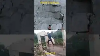 Hancurkan Tembok Seketika 😱😱😱#shorts #lucu #trending #viral