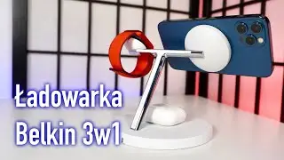 Ładowarka 3w1 i jeszcze z MagSafe? TAK! Belkin Boost Charge Pro dla iPhone, Apple Watch'a i AirPods!