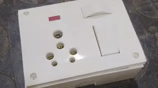 5in1 wiring connection | 16A Switch,Soket Wiring connection | 5 in 1 switch board connection Diagram