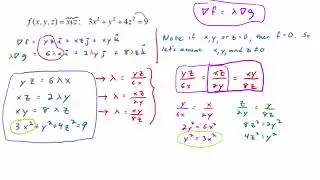 14.8.1d: Lagrange Multipliers Optimization
