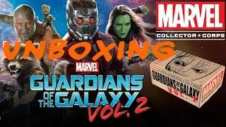 Unboxing Marvel Collector Corps Guardians of the Galaxy VOL 2