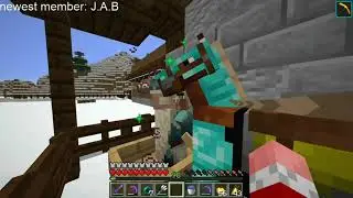 A cannibal Villager eat a baby