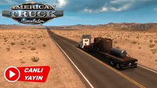 Yollara Düştük! American Truck Simulator | Thrustmaster T300RS GT + TH8A