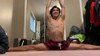 Stretching vlog: deep diaphramic breathing and staying relaxed… cont’d im descrip