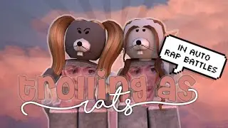 trolling in auto rap battles as rats ft unicorn || lots of screaming (VERY LOUD)