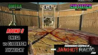EUWBC 2009 FLYWEIGHT BOUT - OMEGA vs CID FLETCH