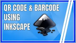 Inkscape - Make scalable barcode & QR code for free