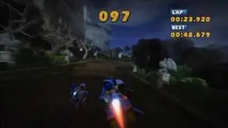 Sonic & Sega All-Stars Racing - Sewer Scrapes - Metal Sonic - Time Trial (0:48:547)