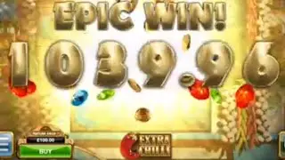 THE ROAD TO £4000 ON EXTRA CHILLI SLOT MACHINE