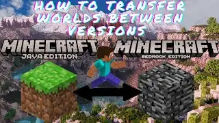 How To EASILY Transfer Worlds Between Java And Bedrock Edition
