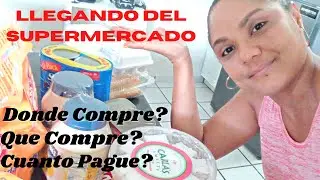 Llegando Del Supermercado! Les Muestro Todo Lo Que Compre y los precios de cada cosa/ Glory Collazo