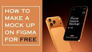 How to make a mock up on Figma for free