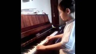 Юрий Кандул, 7 лет. Я.Ванхаль Сонатина