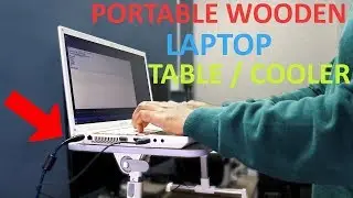 Portronics Wooden Portable Laptop Table / Stand / Cooler - UNBOXING and REVIEW | My Buddy Plus