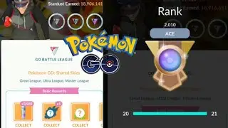 Finally reached ACE rank || GBL pokemon go #gaming #games #pokemon
