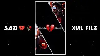 Sad Emotional Xml Status 💔| New Sad Xml File | Trending Xml File | Broken Heart Xml File