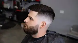 🔥BLURRY MID FADE MADE EASY 🔥:  HOW TO: MID FADE | BEARD