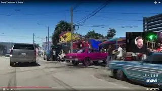 Elraenn|| GTA VI Yeni Fragmanı izliyor ve çok komik tepkisi 😂😂😂