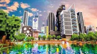 Une Ville Moderne Hyperréaliste dans Minecraft !