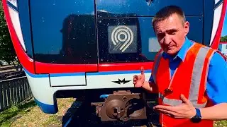 Буксировка поезда метро