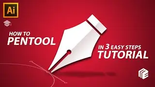 How to Pen Tool in 3 easy steps | Adobe Illustrator Tutorial
