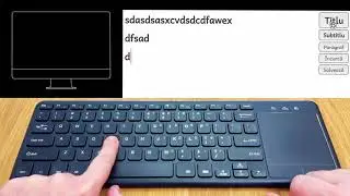 unPi - Tastatura - experiment
