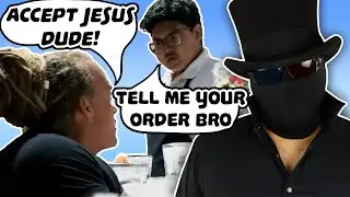 “Angry” atheist waiter gets pestered into “salvation”