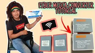 Fiber media converter tutorial