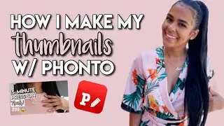 HOW TO CREATE THUMBNAILS FOR YOUTUBE | Easy tutorial!